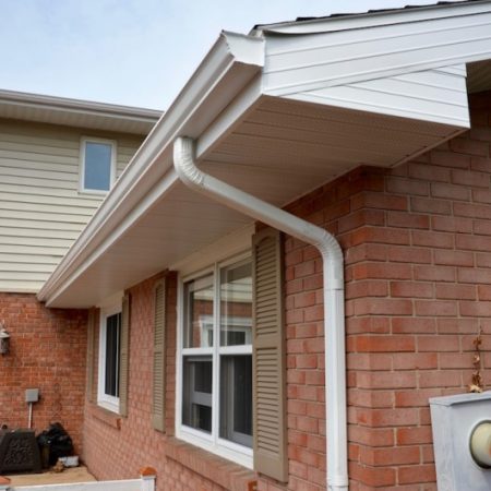 Stevensville Soffit, Fascia & Seamless Gutters and Downspouts Project ...